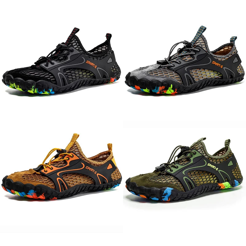 MAIJION Professional Aqua Shoes Men Non-slip Water Shoes In Trekking Upstream Shoes Quick-Dry Beach Light Water Sports Sneakers