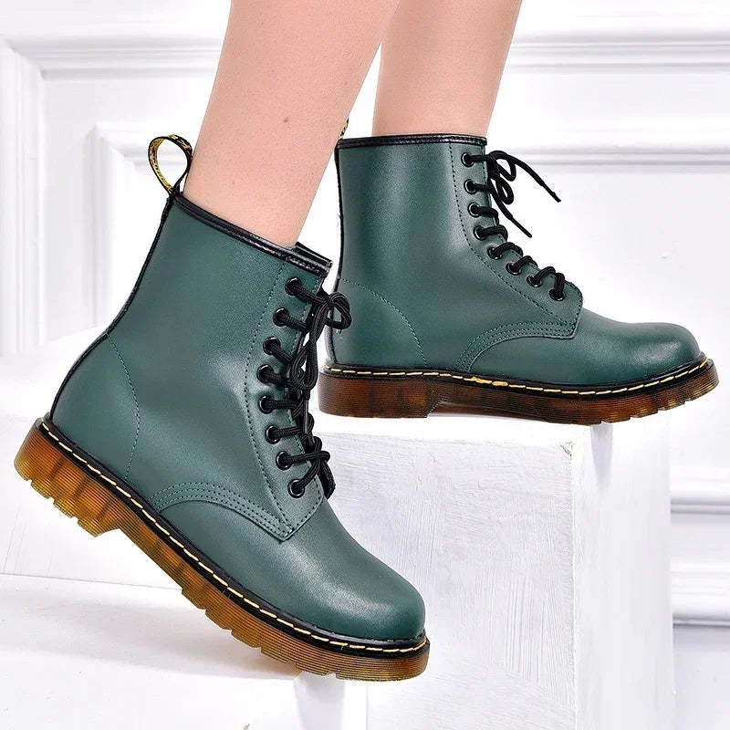 Designer Leather Men Boots Outdoor Mens Ankle Boots Winter Casual Shoes Lightweight Male Warm Work Boots Classic Handmade Boots