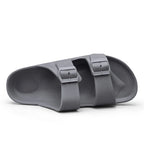 Summer Adjustable Soft Slides Slippers For Men Flat EVA Slippers Lightweight Anti Slip Slippers Size 34-47 48 49  Dropshipping
