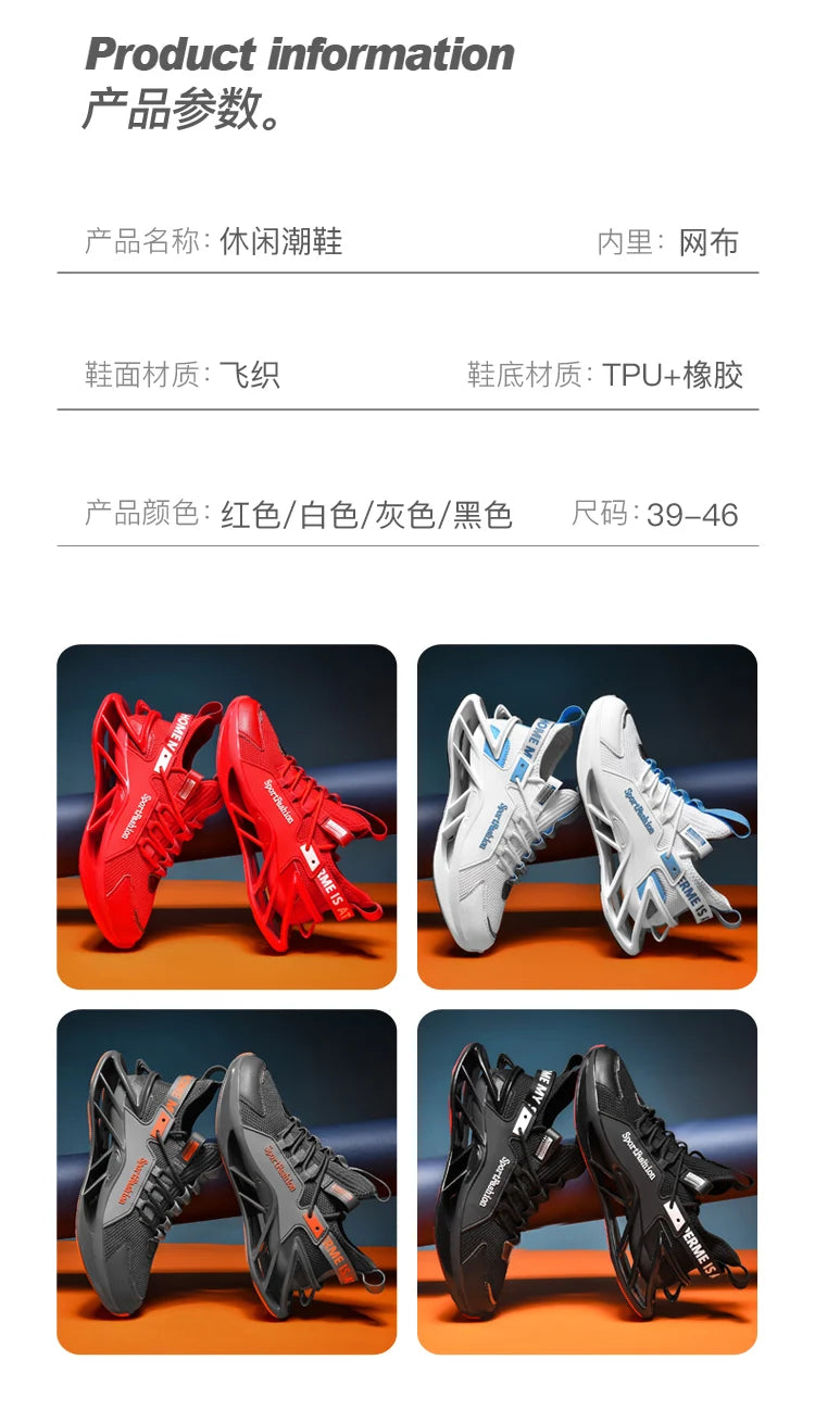Men shoes Sneakers Male tenis Luxury shoes Mens casual Trainer Race Breathable fashion loafers running Shoes for men