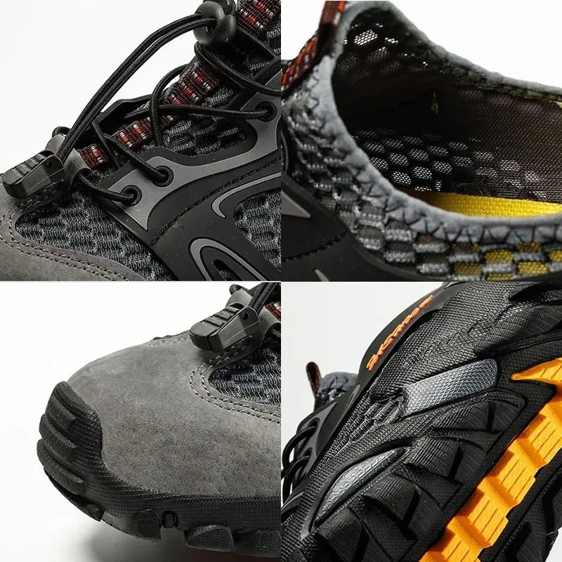 MAIJION Professional Aqua Shoes Men Non-slip Water Shoes In Trekking Upstream Shoes Quick-Dry Beach Light Water Sports Sneakers