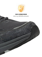 Bassploa Men Running Shoes New Casual Mesh Breathable Lace-Up Sport Shoes Male Fashion Lightweight Non-Slip Walking Shoes