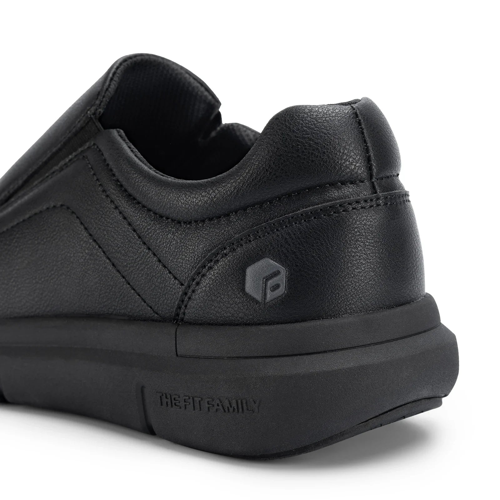 Fitville Men'S Shoes Wide Width Leather Slip-On Casual Shoes Lightweight For Swollen Feet With Arch Support Pain Relief