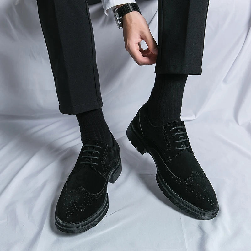 Shoes Men Casual Leather Business Shoes Formal Fashion Dress Tenis De Hombre Moccasins Mokasin Tenis Caballero Designer
