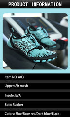 EOCENE Men Women Barefoot Outdoor Sports Aqua Shoes Quick-drying Beach Swimming Fitness Wading Hiking Cycling Water Sneakers