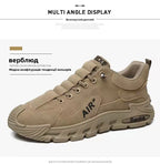 Men's Lightweight Sport Work oes Spring Construction Site Waterproof Non-Slip Wear-Resistant Slip-On Office Work Se oes