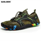 MAIJION Professional Aqua Shoes Men Non-slip Water Shoes In Trekking Upstream Shoes Quick-Dry Beach Light Water Sports Sneakers
