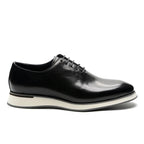 European Luxury Men Sneakers Genuine Cow Leather Monk Strap Basic Double Buckles Wingtip Brogue Casual Office Party Mens Shoes