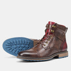 Size 7-13 Ankle Boots For Men Men's Leather boots Brand Boot for men #AL605