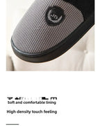 2023 New Winter Fleece-lined Cotton Slippers For Men Women Home Use Non-slip Thick Bottom Indoor Outdoor Wear Couples Warm