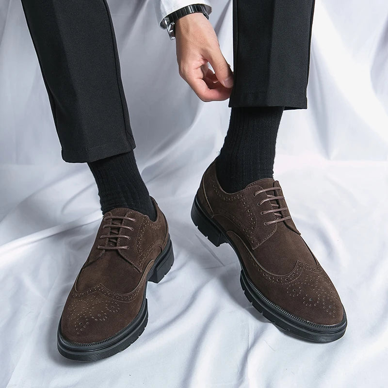 Shoes Men Casual Leather Business Shoes Formal Fashion Dress Tenis De Hombre Moccasins Mokasin Tenis Caballero Designer