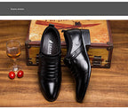 Cheap White Men's Dress Shoes Pointed-Toe Slip-On Leather Shoes Man Big Size 38-48 Casual Business Shoes Men zapatos para hombre