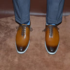 European Luxury Men Sneakers Genuine Cow Leather Monk Strap Basic Double Buckles Wingtip Brogue Casual Office Party Mens Shoes