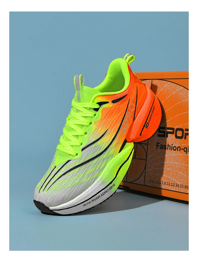 2025 NEW Men Sports Running Shoes Off Marathon Breathable Light Comfortable Women Athletic Sneakers Jogging Tenis Air Cushion