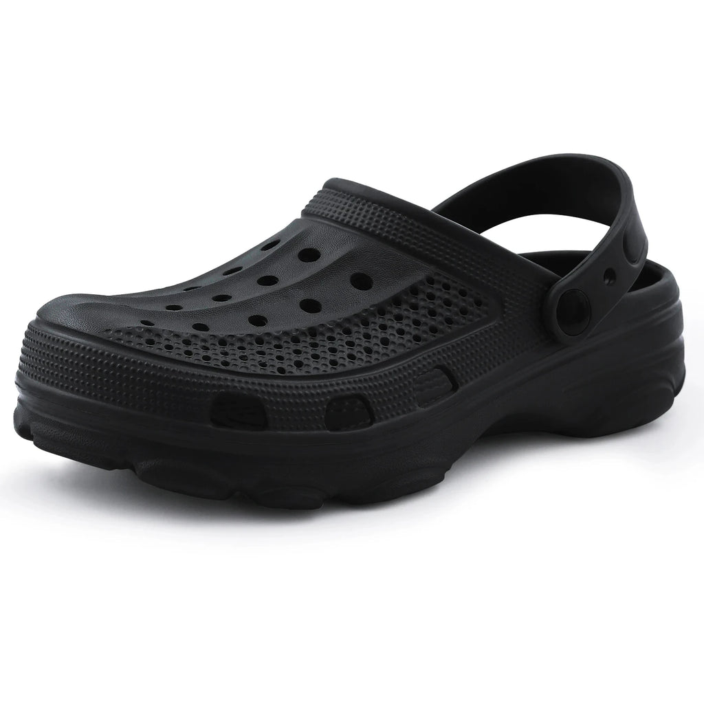 Crestar Fashion Design Sandals New Women Men Breathable Garden Clogs Shoes Outdoor EVA Holes Beach Shoes Summer House Slippers