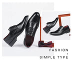 High Quality Height Increase Oxford Dress Shoes Men Genuine Cow Leather Suit Shoes Lift Brogues Wedding Formal Elevator Shoes