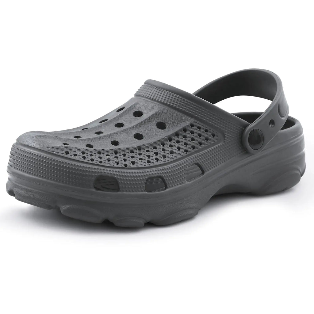 Crestar Fashion Design Sandals New Women Men Breathable Garden Clogs Shoes Outdoor EVA Holes Beach Shoes Summer House Slippers