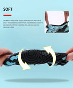 EOCENE Men Women Barefoot Outdoor Sports Aqua Shoes Quick-drying Beach Swimming Fitness Wading Hiking Cycling Water Sneakers