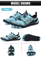 EOCENE Men Women Barefoot Outdoor Sports Aqua Shoes Quick-drying Beach Swimming Fitness Wading Hiking Cycling Water Sneakers