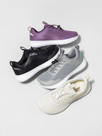 HOBIBEAR Wide Toe Running Shoes for Men Women Elastic Band Non Slip Sneakers Comfortable Walking Shoes