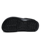 Fashion Winter Men's Warm Slippers Cotton Slippers Waterproof Indoor Outdoor Warm Shoes Men Bedroom Home Plush Warm Slippers