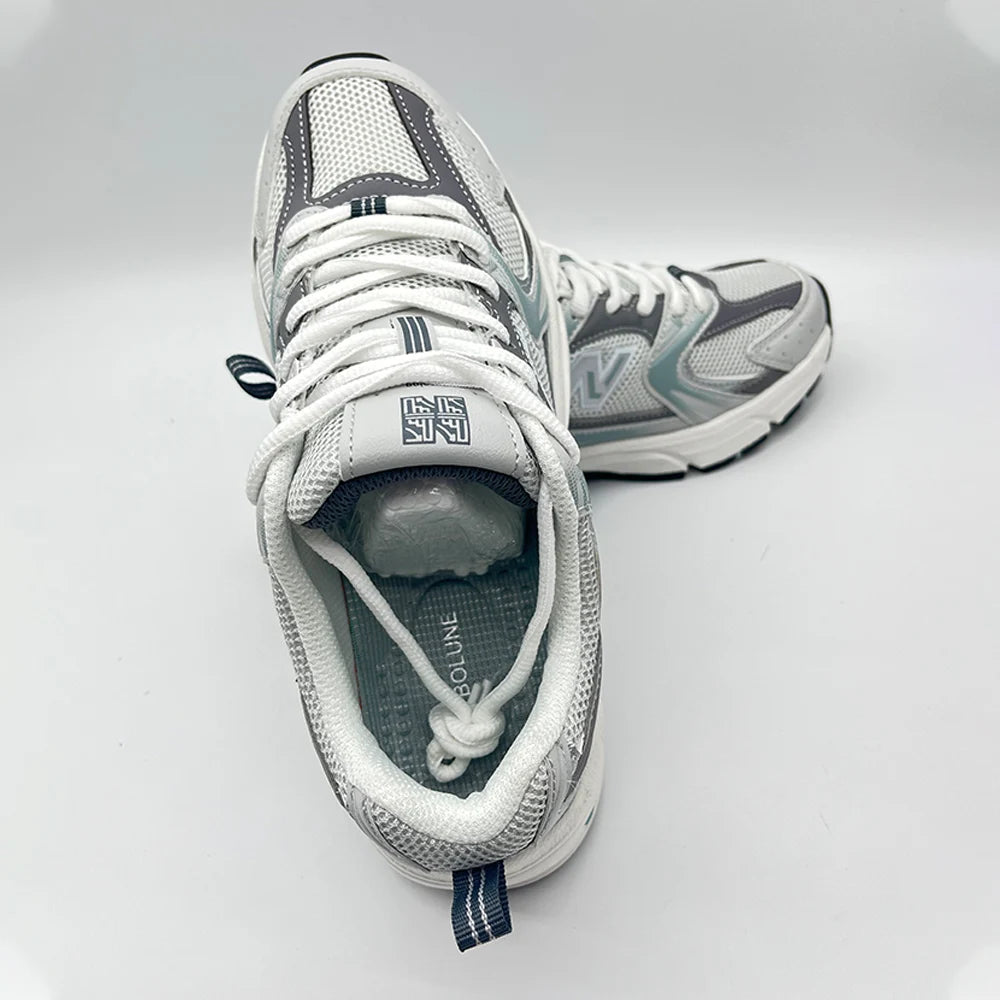 Couple Runnining Shoes for Men Women Flat Mesh Breathable Comfortable Lace-up Tenis Shoes 2025 New Original Trendy Sneakers