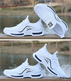 Men's Running oes 2024 New Summer Casual Breathable Ultra-light Anti-slip Sports oes White Me oes for Men