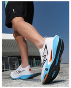 Running Shoes Carbon Board Speciality Marathon Men Sports Breathable Lightweight Women's Comfortable Athletic Nonskid Sneakers
