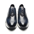 European Luxury Men Sneakers Genuine Cow Leather Monk Strap Basic Double Buckles Wingtip Brogue Casual Office Party Mens Shoes