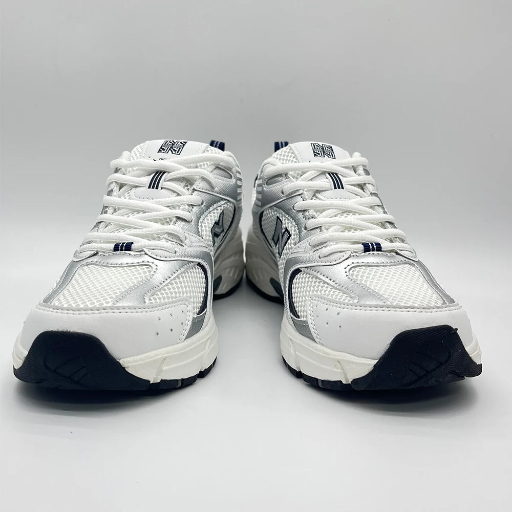 Couple Runnining Shoes for Men Women Flat Mesh Breathable Comfortable Lace-up Tenis Shoes 2025 New Original Trendy Sneakers