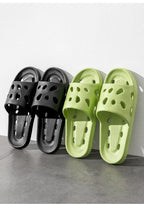 Slippers Men Bathroom Water Leaky Slippers Summer Women Home Couples Non-slip Indoor Home Waterproof Sandals Super Light