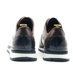 European Luxury Men Sneakers Genuine Cow Leather Monk Strap Basic Double Buckles Wingtip Brogue Casual Office Party Mens Shoes