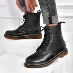 Designer Leather Men Boots Outdoor Mens Ankle Boots Winter Casual Shoes Lightweight Male Warm Work Boots Classic Handmade Boots