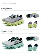 Men's Cushioning Running Shoes Lightweight Athletic Casual Sneakers Male Non-Slip Sports Shoes Outdoor Travel Walking Shoes