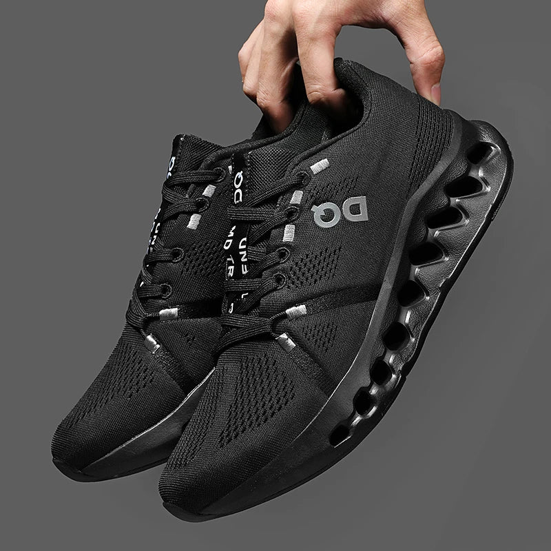 Swivel Buckle Mens Sneakers Spring New Light Adult Sport Shoes Casual Breathable Running Trainers Versatile Daddy  Shoes