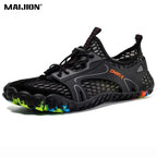 MAIJION Professional Aqua Shoes Men Non-slip Water Shoes In Trekking Upstream Shoes Quick-Dry Beach Light Water Sports Sneakers