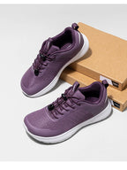 HOBIBEAR Wide Toe Running Shoes for Men Women Elastic Band Non Slip Sneakers Comfortable Walking Shoes