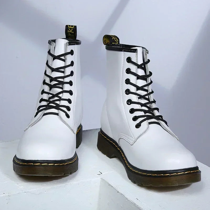 Designer Leather Men Boots Outdoor Mens Ankle Boots Winter Casual Shoes Lightweight Male Warm Work Boots Classic Handmade Boots