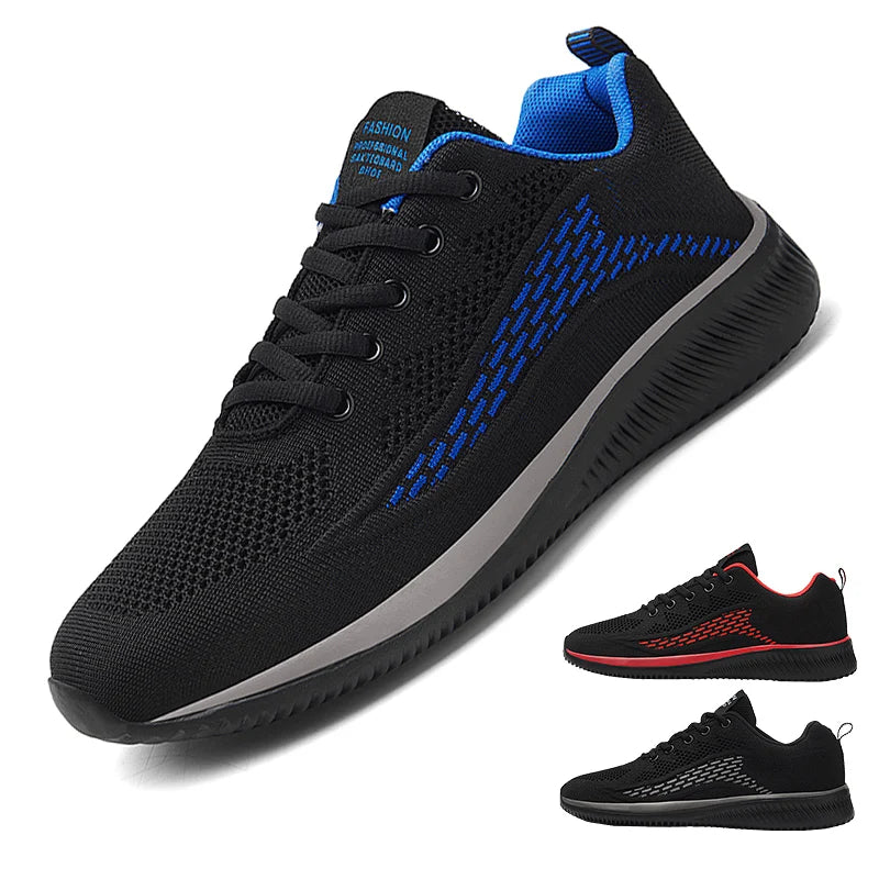 Men Running Sneakers Summer 2023 Men Sport Shoes Lightweight Classical Mesh Breathable Casual Shoes Male Fashion Tenis Masculino