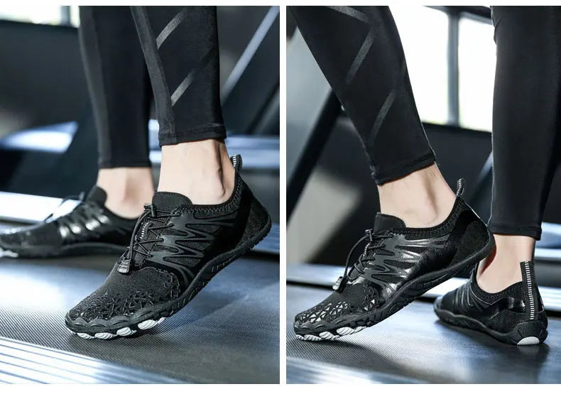 EOCENE Men Women Barefoot Outdoor Sports Aqua Shoes Quick-drying Beach Swimming Fitness Wading Hiking Cycling Water Sneakers