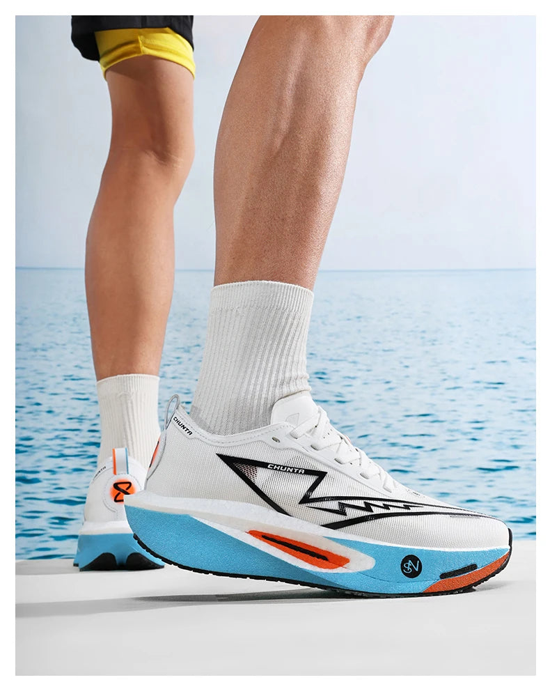 Running Shoes Carbon Board Speciality Marathon Men Sports Breathable Lightweight Women's Comfortable Athletic Nonskid Sneakers