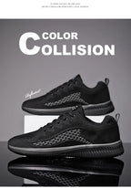 Men Running Sneakers Summer 2023 Men Sport Shoes Lightweight Classical Mesh Breathable Casual Shoes Male Fashion Tenis Masculino