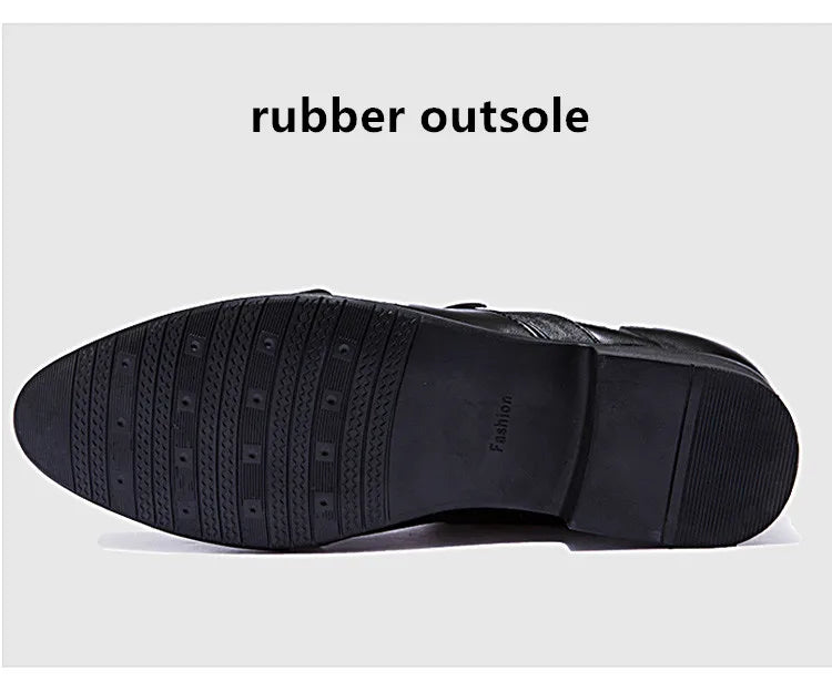 Cheap White Men's Dress Shoes Pointed-Toe Slip-On Leather Shoes Man Big Size 38-48 Casual Business Shoes Men zapatos para hombre