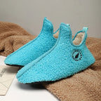 Winter Slippers Men Couples Slippers Non-slip Warm Women and Men Slipper Indoor Soft Shoes Comfortable Flat Home Cotton Shoe