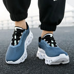 Men's Cushioning Running Shoes Lightweight Athletic Casual Sneakers Male Non-Slip Sports Shoes Outdoor Travel Walking Shoes