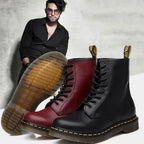 Designer Leather Men Boots Outdoor Mens Ankle Boots Winter Casual Shoes Lightweight Male Warm Work Boots Classic Handmade Boots