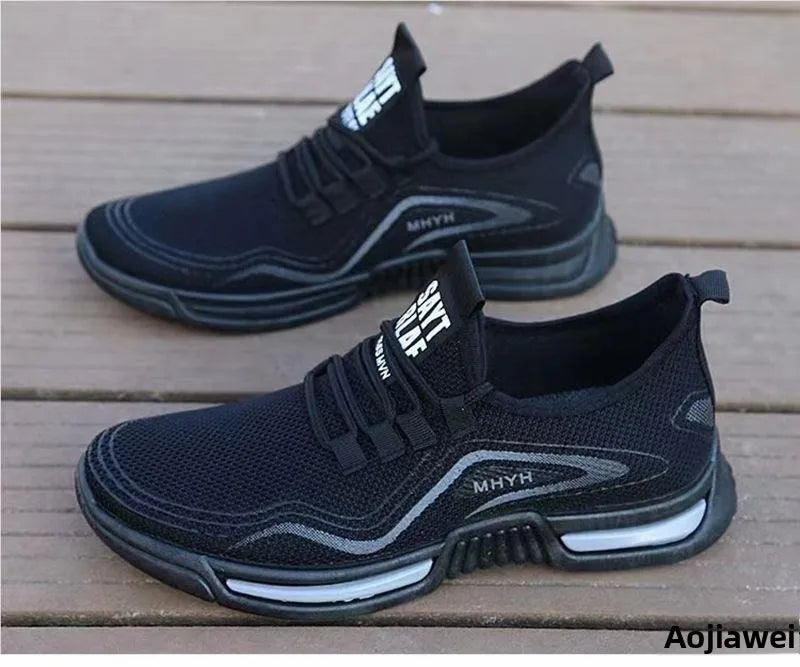 Men's Running oes 2024 New Summer Casual Breathable Ultra-light Anti-slip Sports oes White Me oes for Men