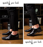 Cheap White Men's Dress Shoes Pointed-Toe Slip-On Leather Shoes Man Big Size 38-48 Casual Business Shoes Men zapatos para hombre