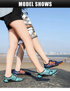 EOCENE Men Women Barefoot Outdoor Sports Aqua Shoes Quick-drying Beach Swimming Fitness Wading Hiking Cycling Water Sneakers
