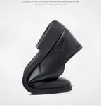 2025 Spring Autumn Men's Dress Shoes Fashion Casual Cow Leather British Pointed Toe Black and White New Designer Shoes Male